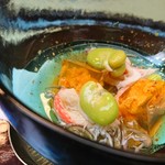 つる由 - 雲丹と生のじゅんさい