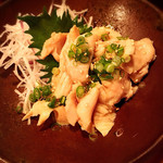 串かつ 丸田 - 和牛上ミノの湯引き