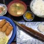 68507084 - 秋刀魚の定食