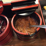 特製天ぷら 七福 - イカの塩辛食べ放題