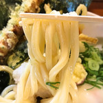 手打ちうどん 自遊席 - 物凄いコシのあるうどんです