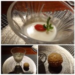 星期菜 白金 - ◆私は「ライチプリン」を。優しい味わいで食後に頂くにはいいですね。