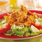 cajun fried chicken salad