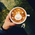 Actors Square Coffee - ラテアート