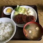 Maruya Shokudo - ソースカツ定食　600円