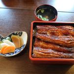 うなぎ亭 友栄 - 上うな重肝吸いお新香付き