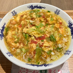 スーラーメン まくり - 《完熟トマ玉の黒酢風味ラーメン》850円
      2017/6/13