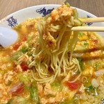 スーラーメン まくり - 《完熟トマ玉の黒酢風味ラーメン》850円
      2017/6/13