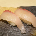 にぎり長次郎 - 極上はまち　345円 