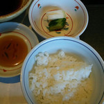 木曽路 - ご飯・香の物