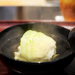 日本料理 晴山 - 毛蟹の真薯