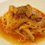 ヴォーノ・イタリア - トリッパのトマトソース　タリオリーニ