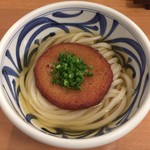 麺匠 釜善 - 丸天うどん（ひやひや）