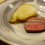 悠然 いしおか - 広島牛リブロースの焼きもの