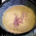 鶏ｓｏｂａ 座銀  - つけ汁アップ