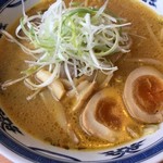 麺屋 じょうきげん - 鳥味噌ラーメン（780円）＋煮卵100円