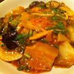 中国家常菜 燕郷房 - タクシー飯を頂きました。