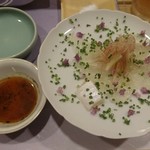 お座敷 天婦良 あやめ - 鰈のお造り