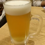 酒・一品料理 もん - 生ビール