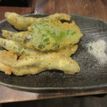 稚鮎のフリッタ