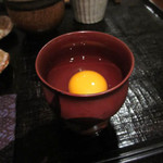 玉笑 - あつもりせいろは生卵にくぐらせます