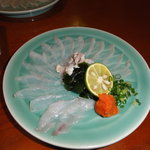米八 - フグ刺し 　一人前
