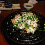 米八 - フグと白子の石焼き