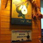 カレーハウス すぷ～ん - 店内に飾ってあるオブジェ