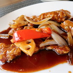 中国料理孝華 - ｢黒酢の酢豚｣のAランチ