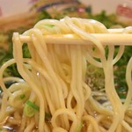 らーめん 紫龍 - 2017年6月　麺持ち上げ