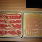 Shabu Shabu Onyasai Tokushima Okihamaten - 厳選牛カルビ､桜姫 鶏しゃぶ