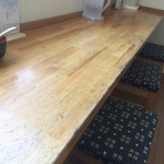 手打ちうどんますや - カウンター席