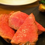 黒毛和牛マルシンのビステック