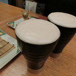 季節料理 なみき - いつもの生ビール