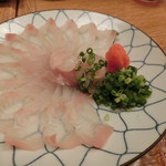 季節料理 なみき - 「活　平目」薄造り 1,000円