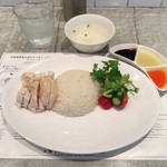 海南鶏飯食堂2 - シンガポールチキンライス並900円