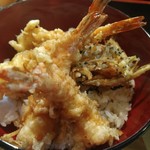 Ten Hiro - 2017.06海老天丼（750円）