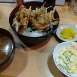 天ひろ - 2017.06かき揚げ丼（680円）