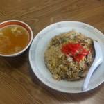 仙龍 - 五目チャーハン（大盛・スープ付き）