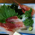 つれづれ - 刺身に尻尾は止めて