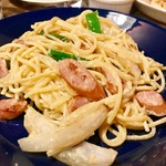 リビングストン - マヨネーズソースのスパゲッティ