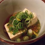 串カツ　ムラマサ - ほろ酔いセットの温豆腐