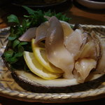 海月 - ホッキ貝のお刺身