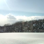 くるるの杜 農村レストラン - 【2011年01月】店内から外を臨む。