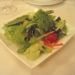 炭焼ステーキハウス 葡萄屋 - ビーフシチューに付くサラダ