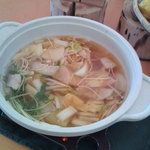 くるるの杜 農村レストラン - 【2011年01月】冬ですね、鍋も出てきました。