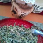 くるるの杜 農村レストラン - 【2011年01月】札幌産小松菜の白和え。
