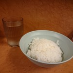 らー麺 家道 - 平成29年6月11日(日)再訪問・終日無料お代わり自由の並ライス