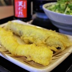 ナス天とイカ天