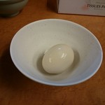 らー麺 家道 - 平成29年6月11日(日)再訪問・お礼として頂いた味玉